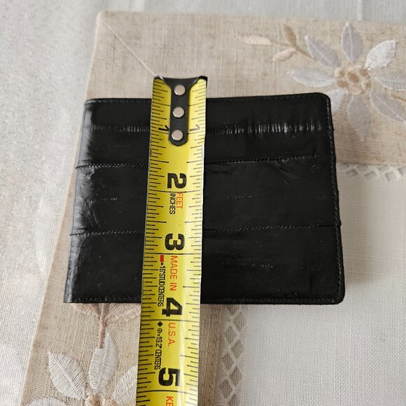 Vintage 1980s Eel Skin Wallet - Picture 8 of 9